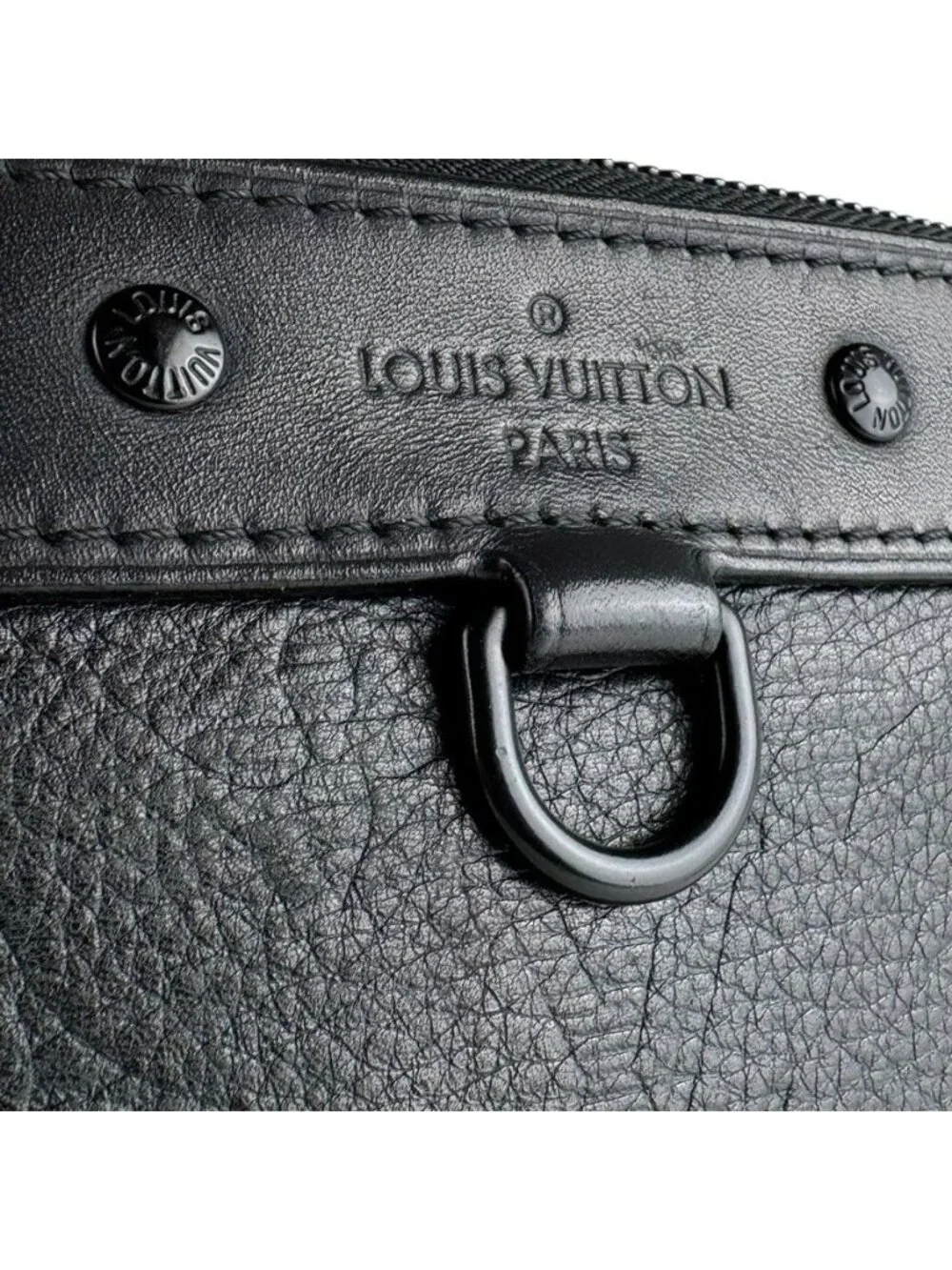 Louis Vuitton Clutch Monogram Shadow Pochette Discovery